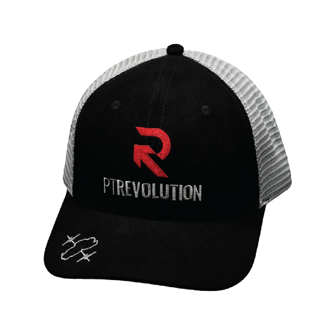 Custom - 6 Panel - Black / Gray - Trucker Mesh (Unisex)