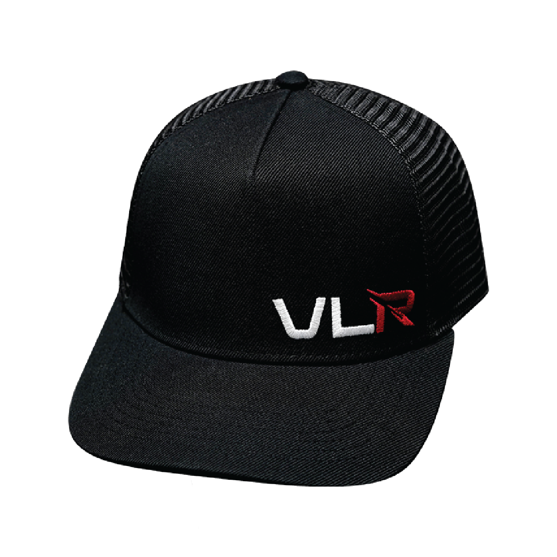 Custom - 6 Panel - Heather Black / Black - Trucker Mesh (Unisex)