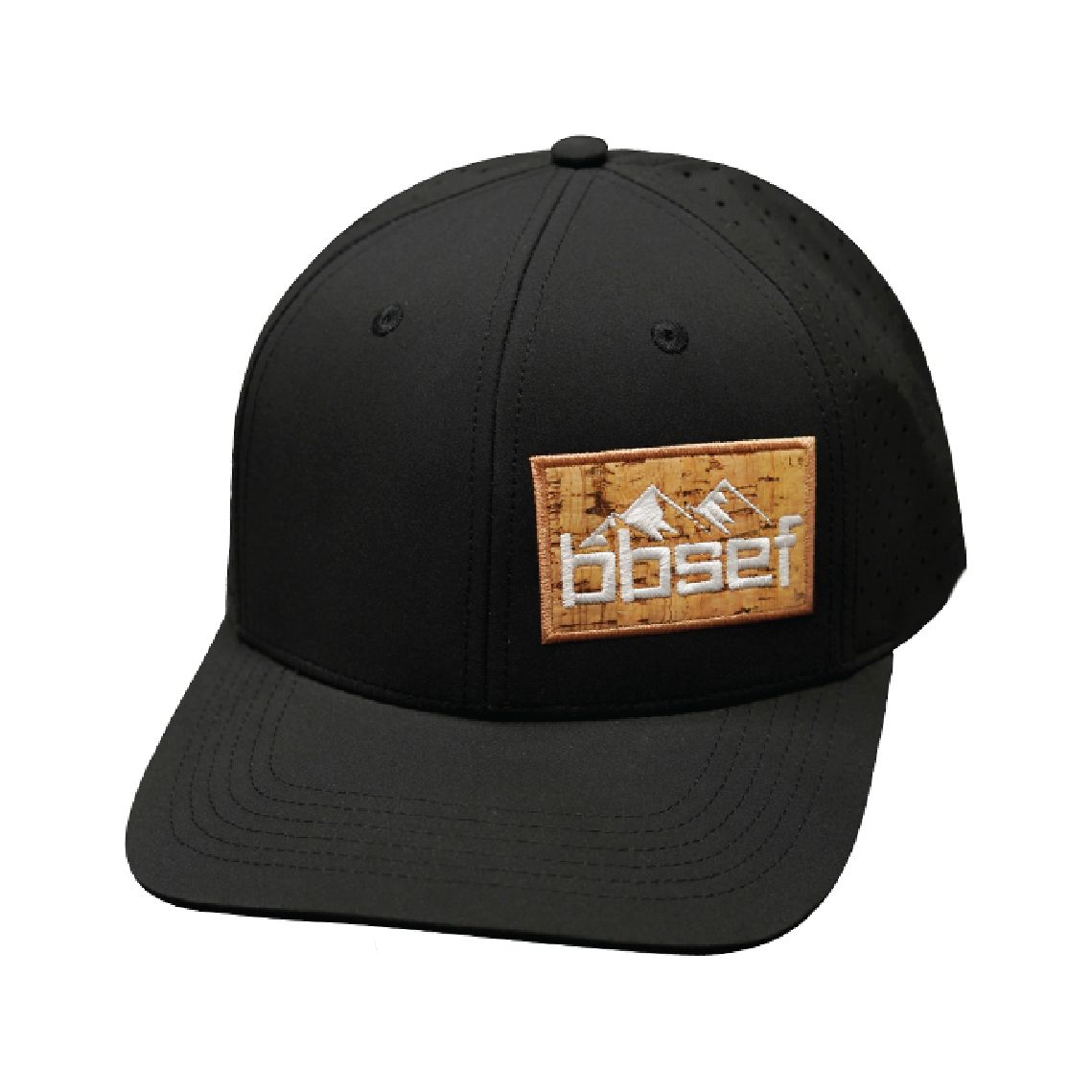 Custom - 6 Panel - Black - Laser Mesh (Unisex)