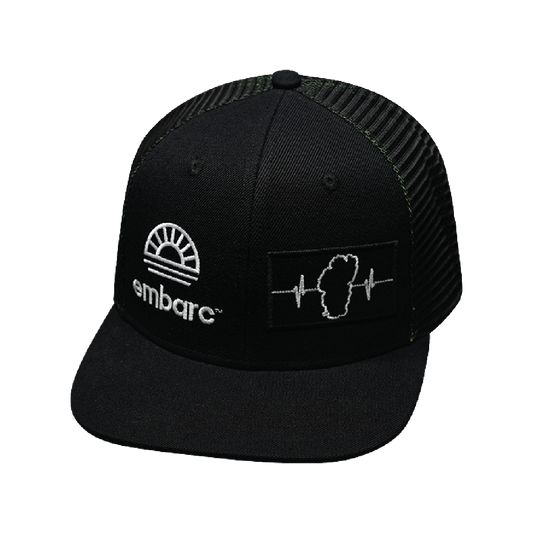 Custom - 6 Panel - Black - Trucker Mesh (Unisex)