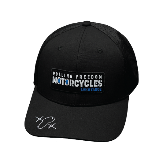 Custom - 6 Panel - Black - Jersey Mesh (Unisex)