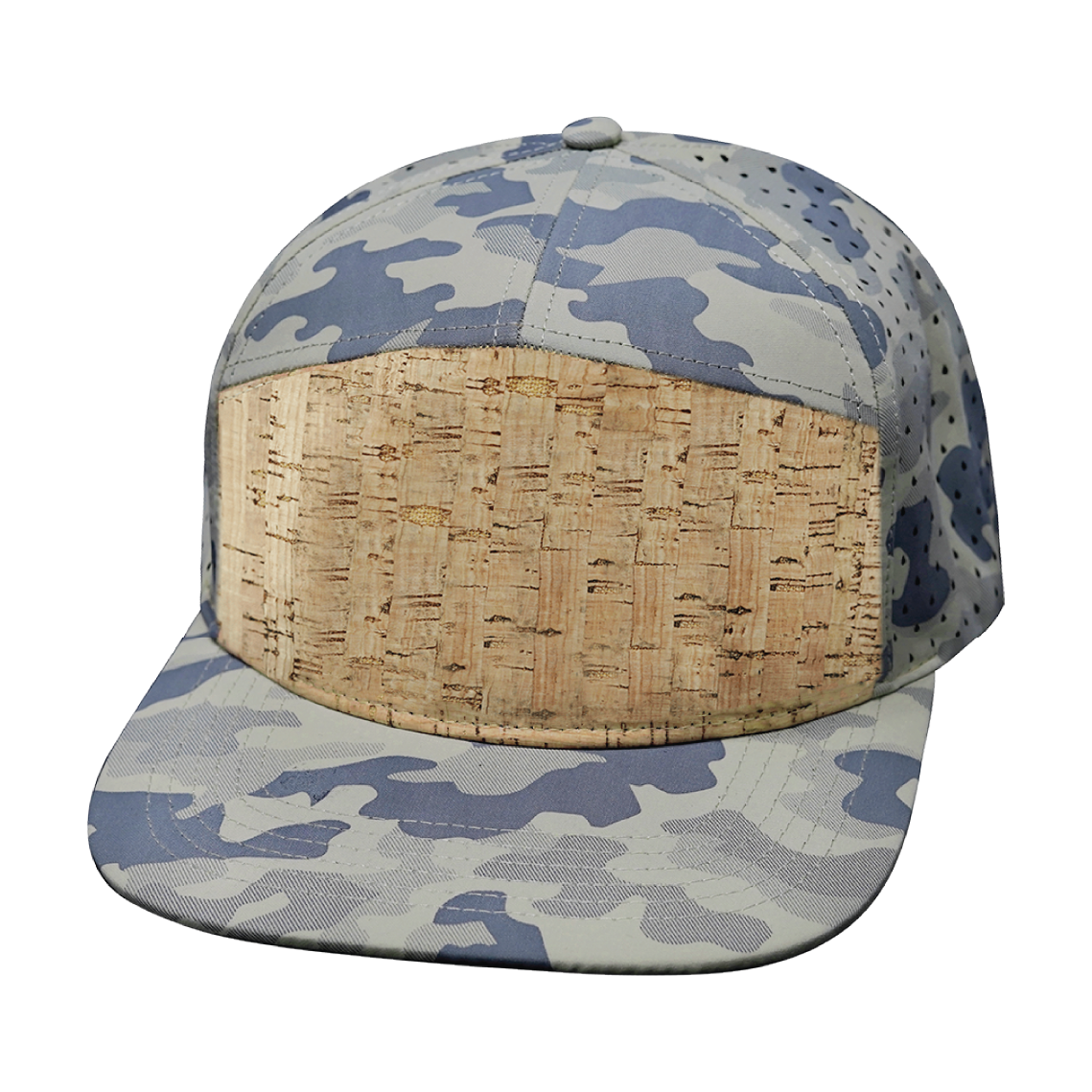 7 Panel - Cork - Soft Sand Camo - Laser Mesh (Unisex)