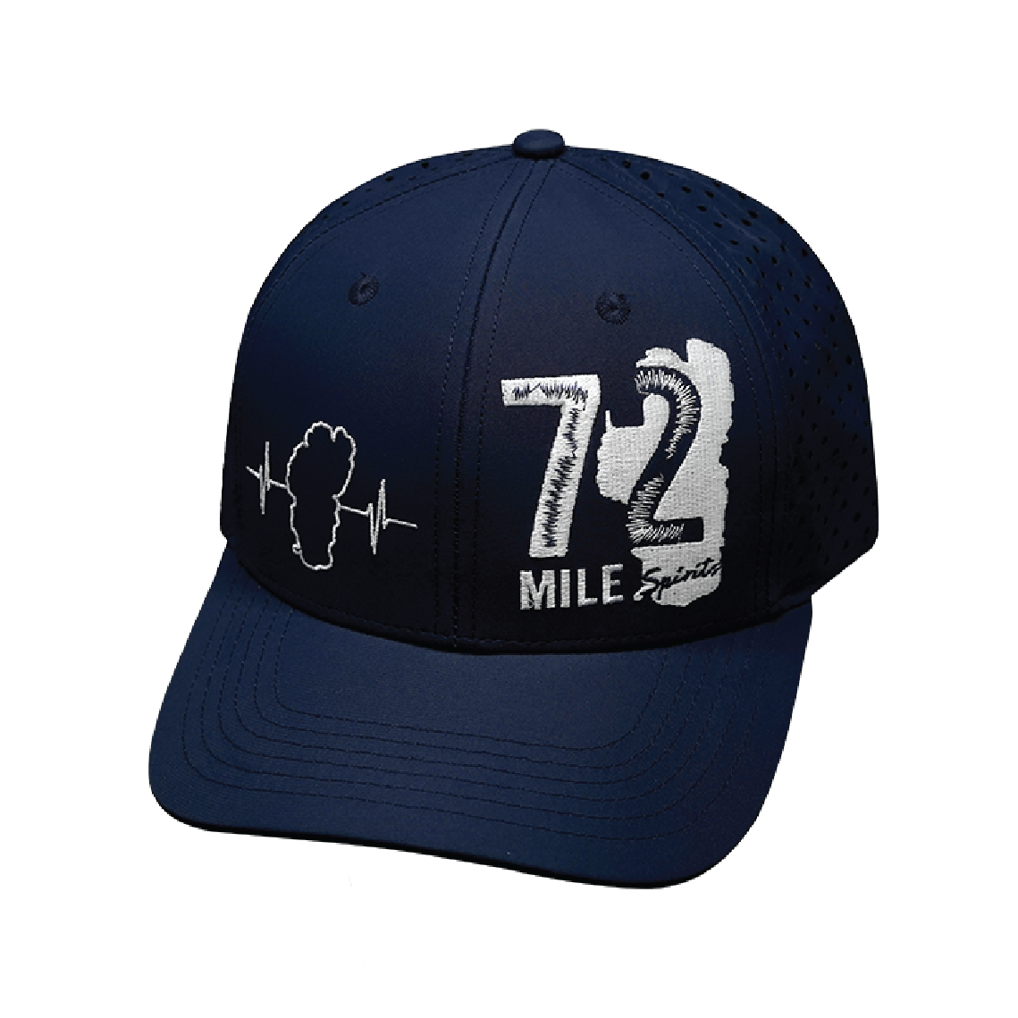 Custom - 6 Panel - Dark Navy - Laser Mesh (Unisex)