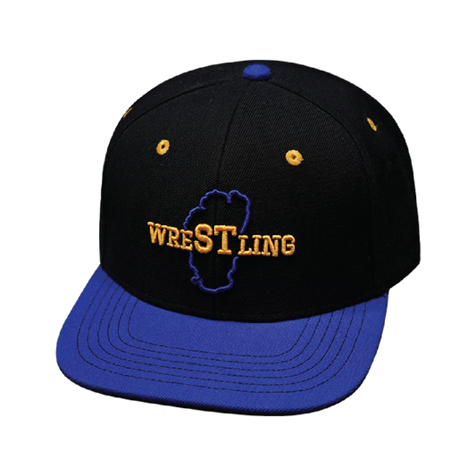 Custom - 6 Panel - Royal Blue / Black - Fabric Back (Unisex)
