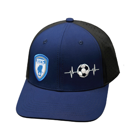 Custom - 6 Panel - Navy / Black - Laser Mesh (Unisex)