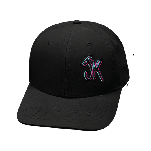 Custom - 6 Panel - Black - Laser Mesh (Unisex)
