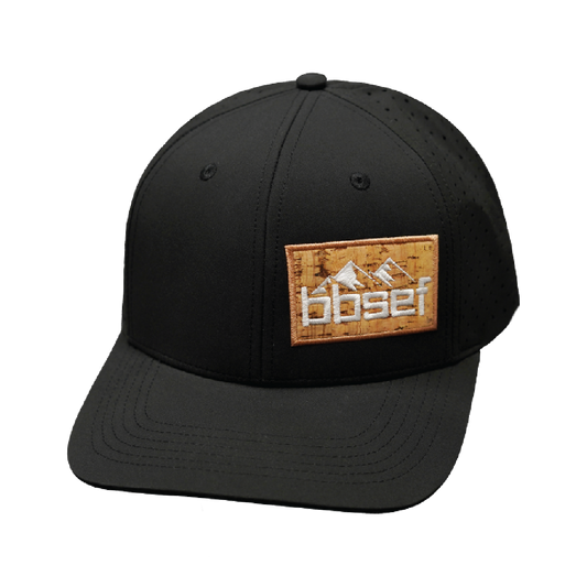 Custom - 6 Panel - Black - Laser Mesh (Unisex)