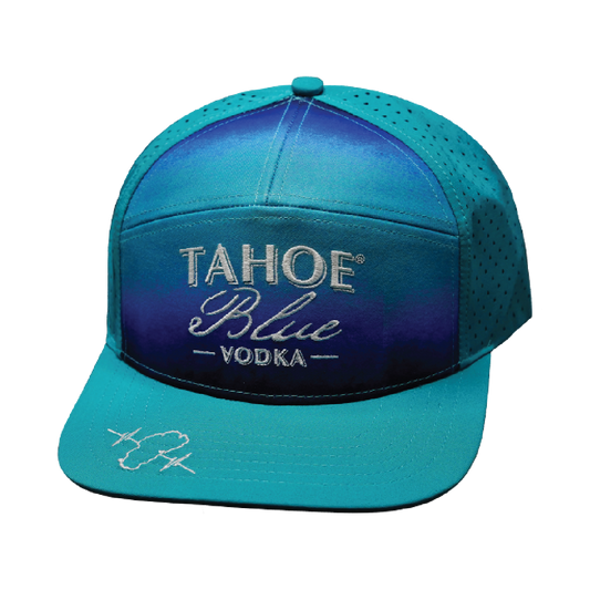 Custom - 7 Panel - Teal - Laser Mesh (Unisex)