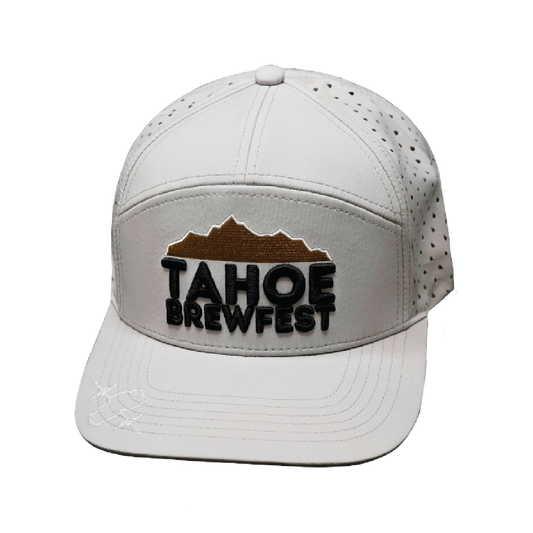 Custom - 7 Panel - White - Laser Mesh (Unisex)