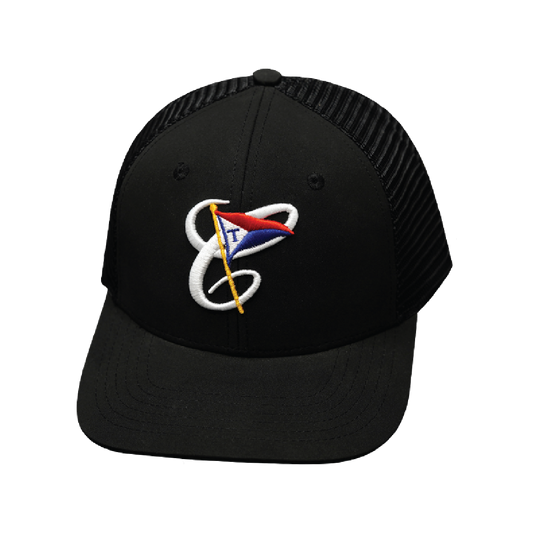 Custom - 6 Panel - Black - Trucker Mesh (Unisex)