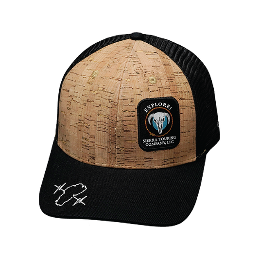 Custom - 6 Panel - Cork - Black - Trucker Mesh (Unisex)