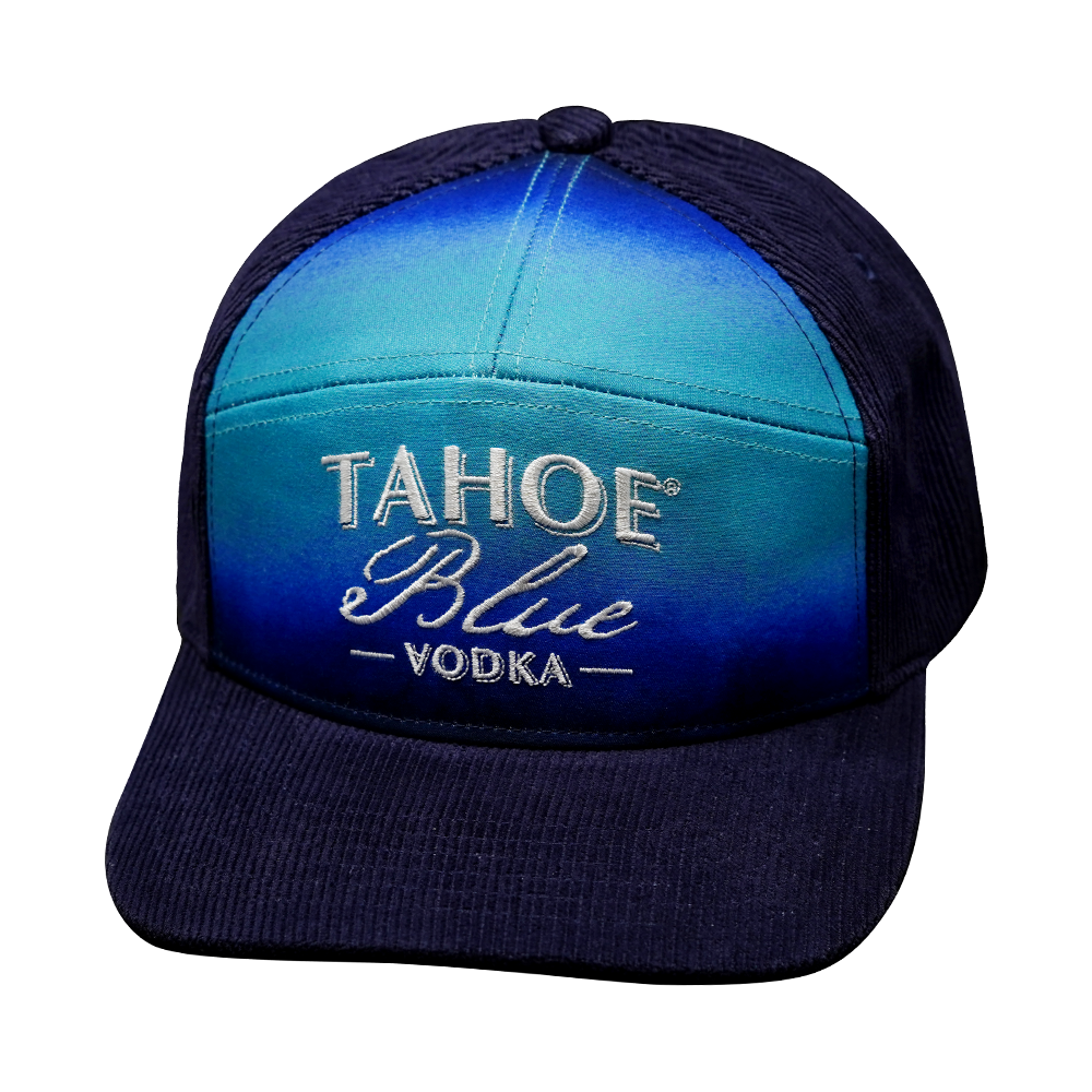 Custom - 7 Panel - Corduroy - Navy - Fabric Back (Unisex)