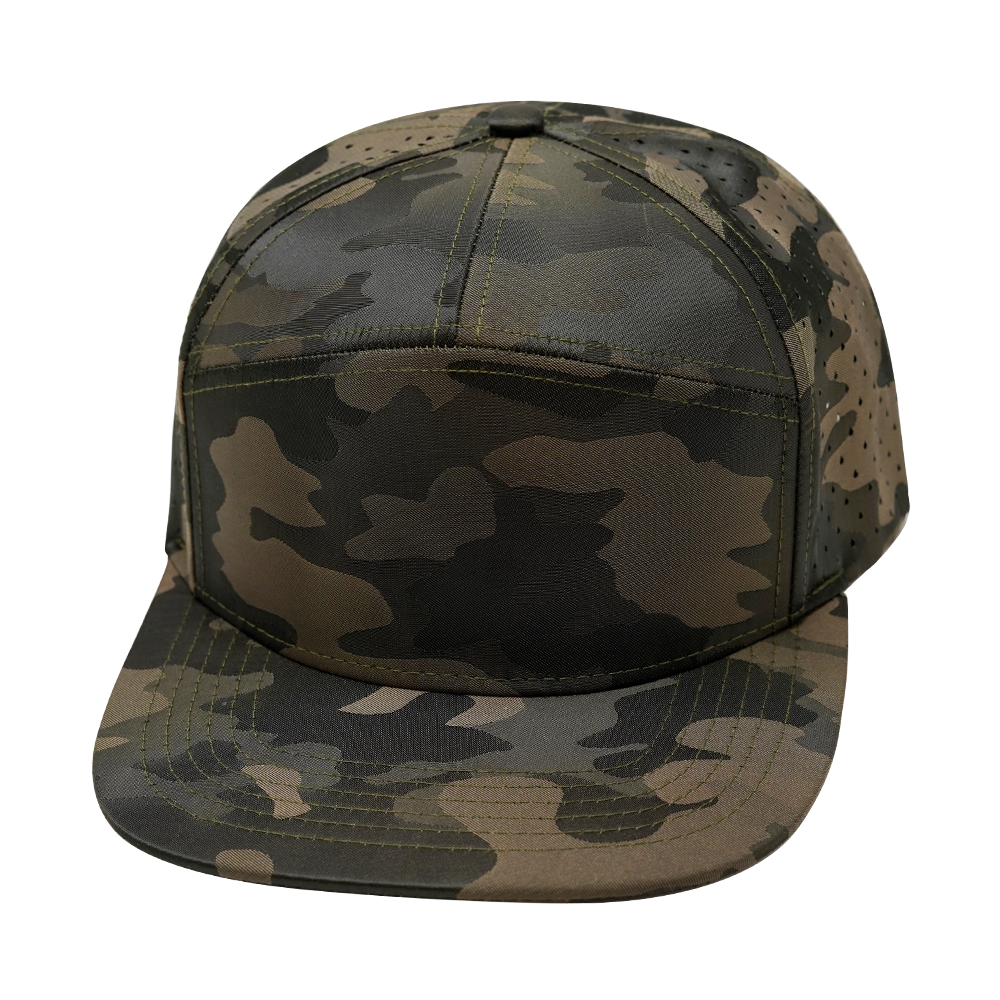 7 Panel - Tan Camo - Laser Mesh (Unisex)