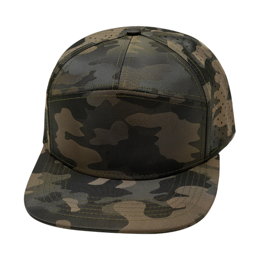 7 Panel - Tan Camo - Laser Mesh (Unisex)