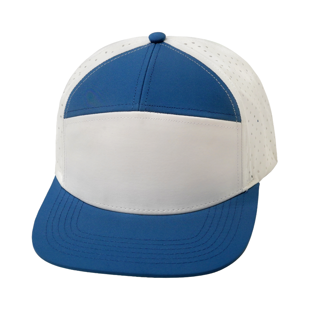 7 Panel - Light Blue / White - Laser Mesh (Unisex)