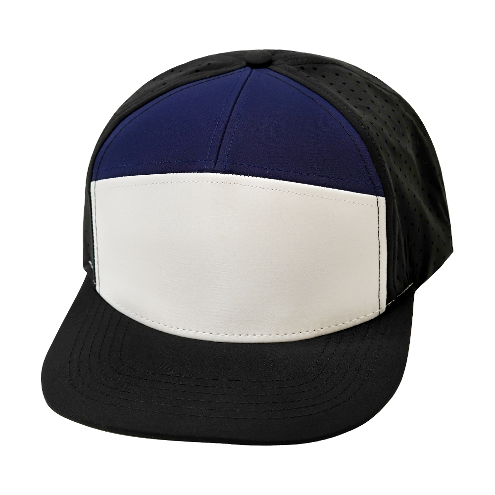 7 Panel - Black / White / Navy - Laser Mesh (Unisex)