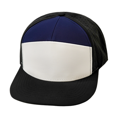 7 Panel - Black / White / Navy - Laser Mesh (Unisex)