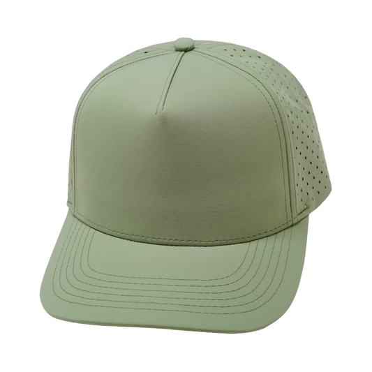 5 Panel - Structured - Sage - Laser Mesh (Unisex)