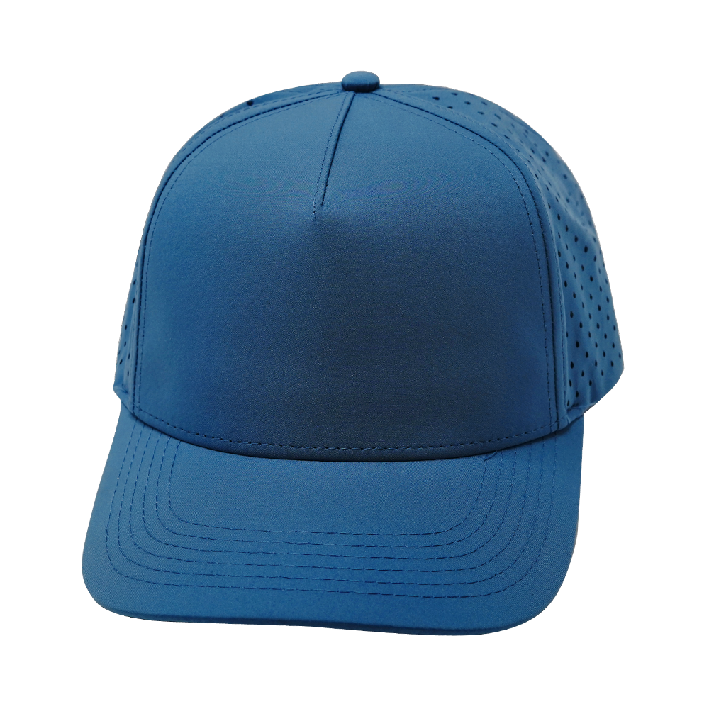 5 Panel - Structured - Light Blue - Laser Mesh (Unisex)