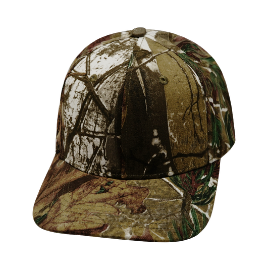 6 Panel - Light Moss Tree Camo - Fabrick Back (Unisex)