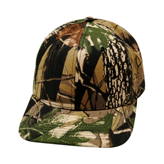 6 Panel - Tan Tree Camo - Fabrick Back (Unisex)