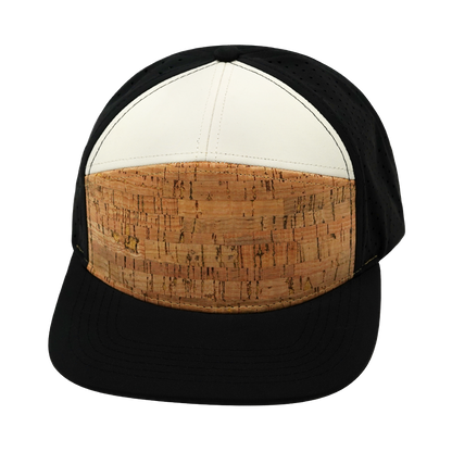 7 Panel - Cork - Black / Cream - Laser Mesh (Unisex)