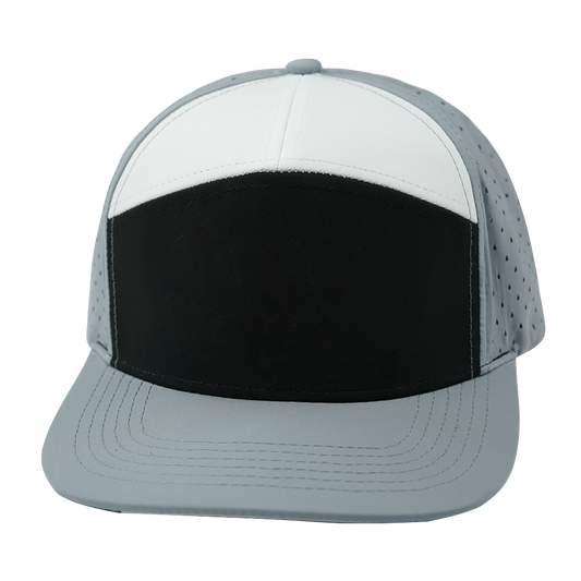 7 Panel - Gray / Black / White - Laser Mesh (Unisex)
