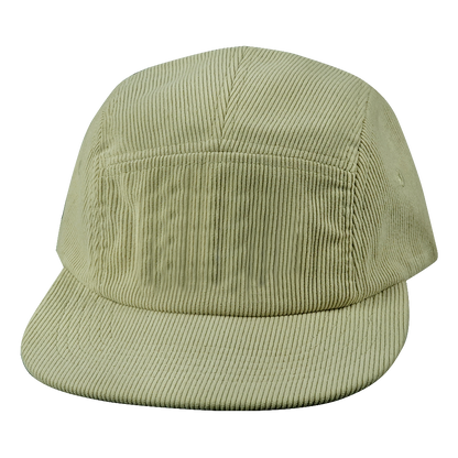 5 Panel - Unstructured - Corduroy - Sand - Fabrick Back (Unisex)