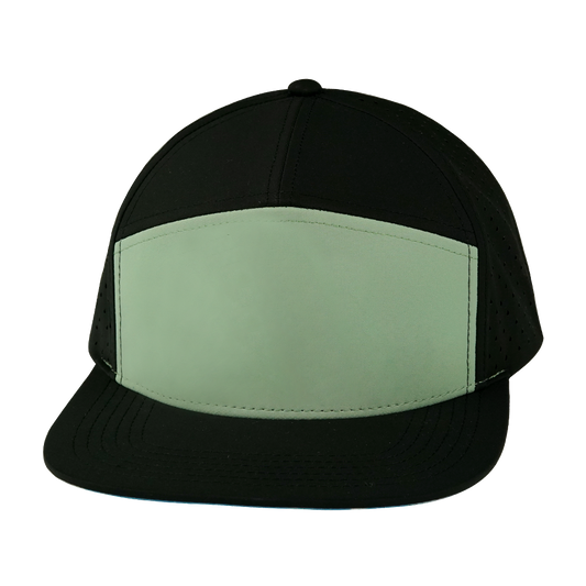 7 Panel - Black / Sage - Laser Mesh (Unisex)