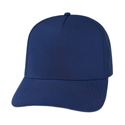 5 Panel - Structured - Navy - Laser Mesh (Unisex)
