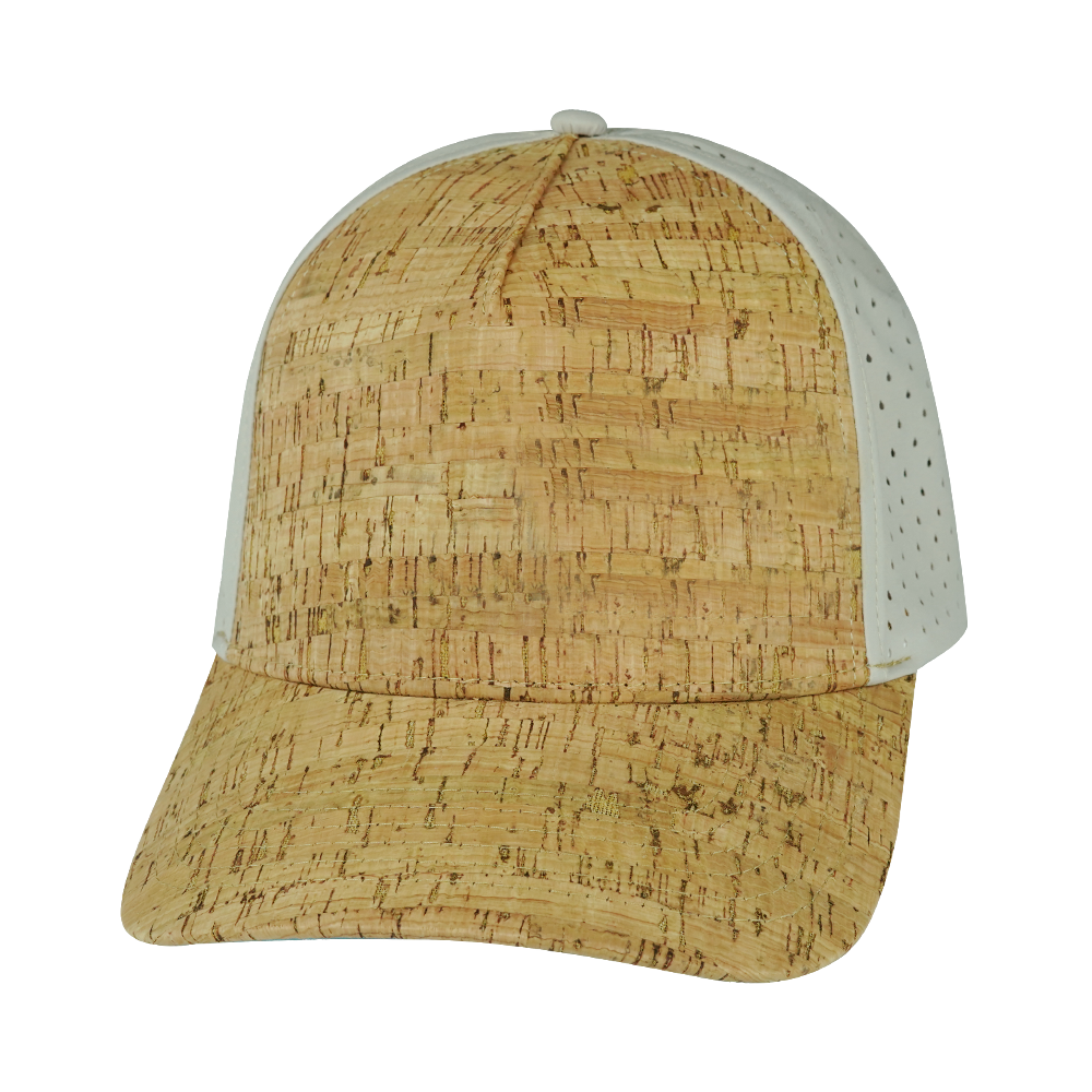 5 Panel - Structured - Cork - Gray - Laser Mesh (Unisex)