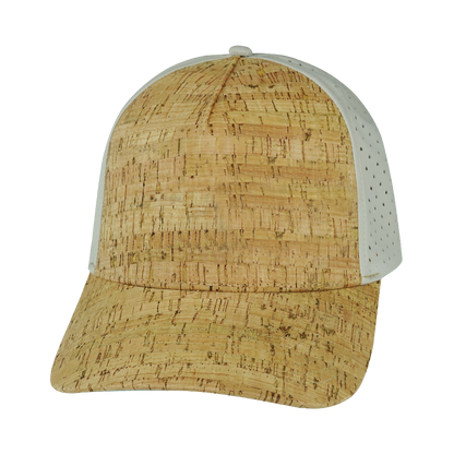 5 Panel - Structured - Cork - Gray - Laser Mesh (Unisex)