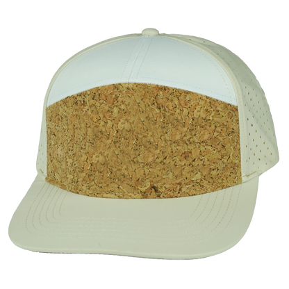 7 Panel - Cork - Cream / White - Laser Mesh (Unisex)